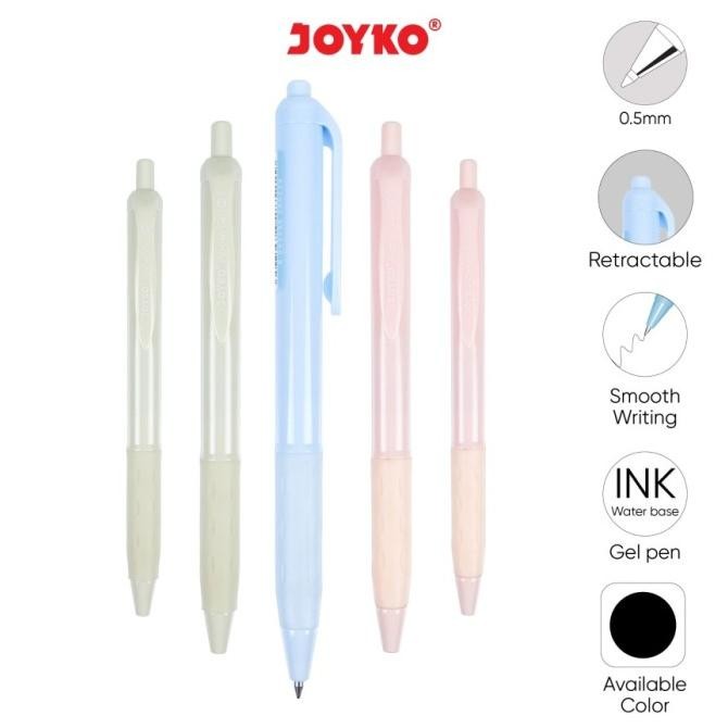 

Produk Baru!! Pen JOYKO PASPEN GP337 Gel PAK-isi 12pcs/Pena Pulpen JOYKO PASPEN PACK