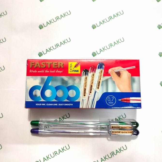 

Produk Baru!! PULPEN FASTER C600 EXTRA FINE 0.5MM