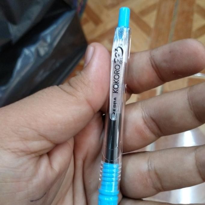 

Pulpen Zebra Kokoro Swett Gel O,5 Fine Stok Terbatas