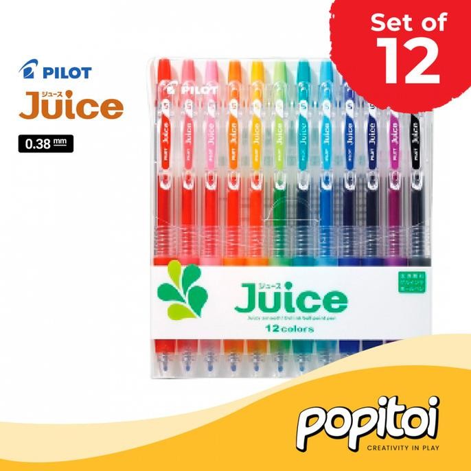 

Produk Baru!! Pilot Juice Gel Pen Classic Dull Metallic SET 6C/12C Pulpen Warna Warni