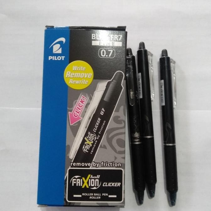 

Produk Baru!! Pulpen frixion 0,7 hitam / bolpoint frixion 0,7