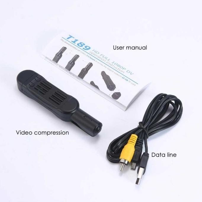 

Kamera Pengintai Spy Camera Bentuk Pulpen Clip 1080P - T189 Stok Terbatas