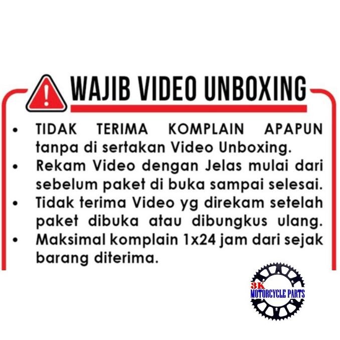 Promo GEAR GIR SET GEAR GIR PAKET SATRIA FU 150 SATRIA FU 150 FACELIFT 38T COD