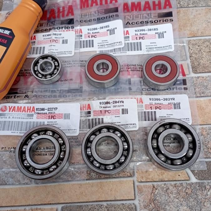 Promo bearing laher gearbox rasio 6set mio m3 mio s mio z fino 125 xride COD