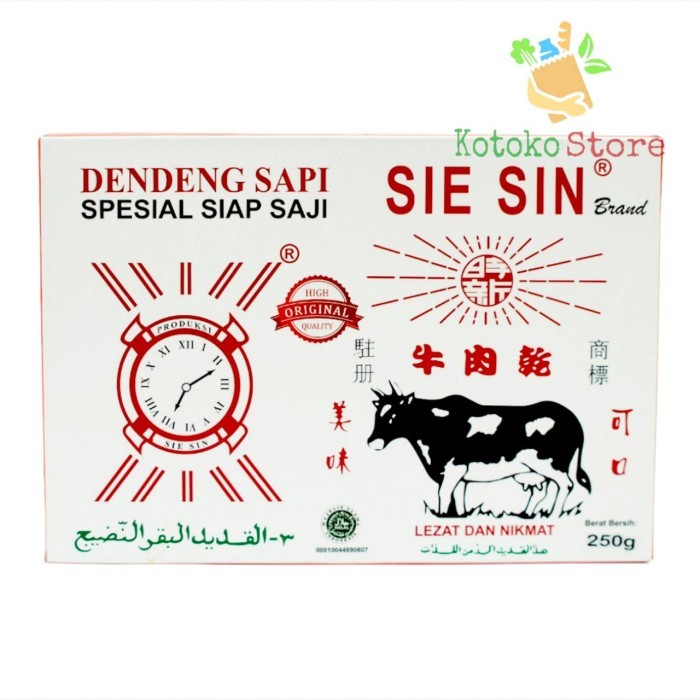 

Dendeng Sapi Sie Sin Spesial Siap Saji 250gr