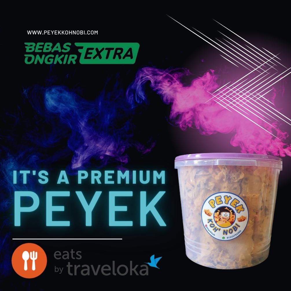

ang PEYEK VIRAL KOH NOBI KEMASAN TOPLES 5L