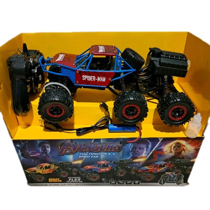Murah Rc rock crawler 6WD mobil remote control Rock crawler 6 roda 6x6 Non COD