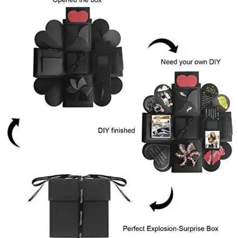 

edf-62 Kotak Hadiah Valentine Album Foto Surprise Gift Terlaris