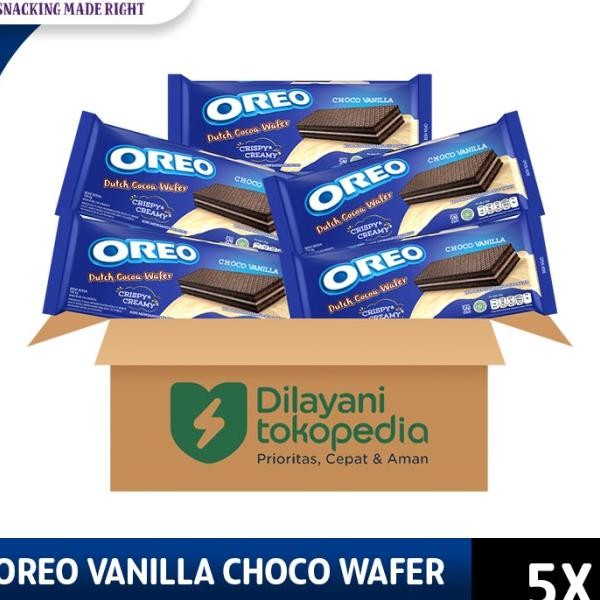 

Oreo Wafer Vanilla Choco 117G 5 Pa