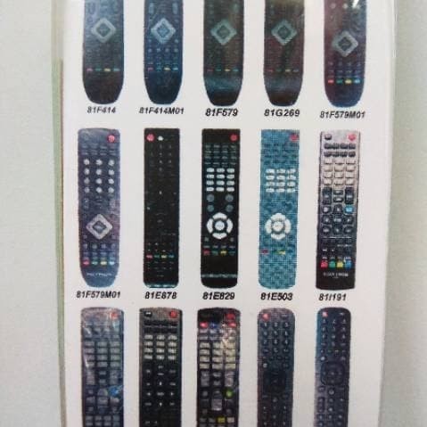 REMOT REMOTE TV POLYTRON LCD LED 81G862 81i355 81i430 / 811355 MULTI