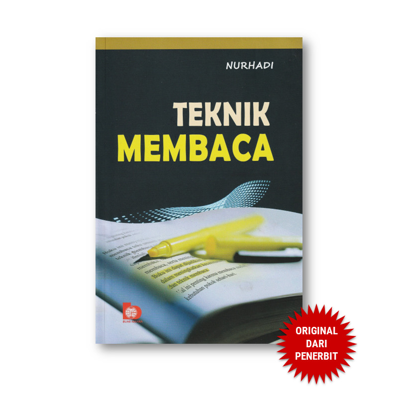 Bumi Aksara - Teknik Membaca - Cover Lama