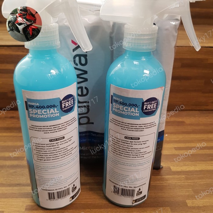 Ready Promo Februari Super Murah Purewax Wash And Wax For Car And Motorcycle