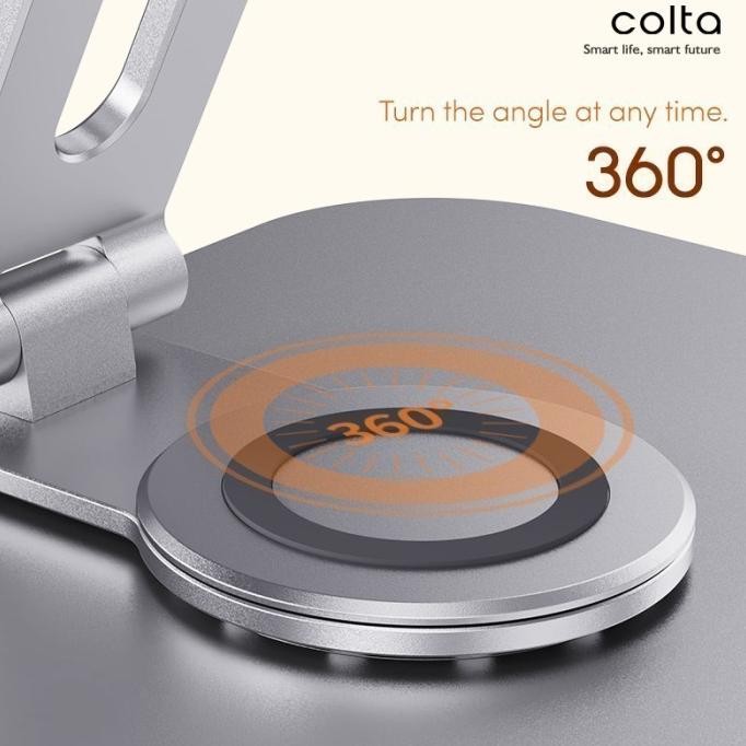 

Colta 360 Book Stand Dudukan Penjepit Sandaran Penyangga Tatakan Buku