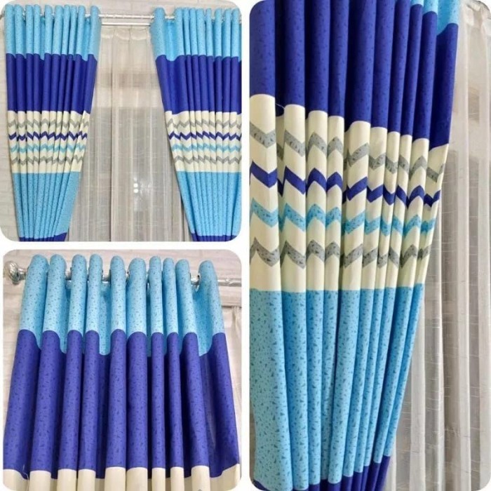 COBA GORDEN HORDENG PINTU JENDELA MINIMALIS MOTIF ZIG ZAG HKL14