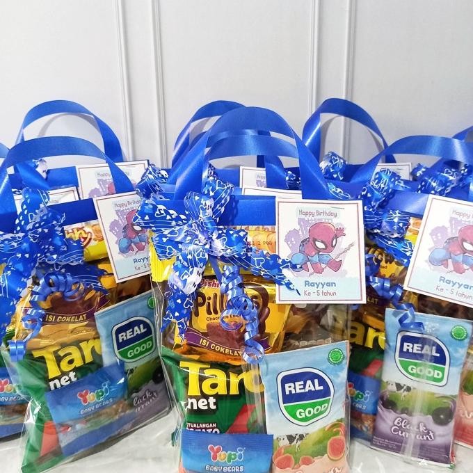 

PAKET SNACK ULTAH ANAK MURAH CANTIK / GOODIE BAG / BINGKISAN ULTAH