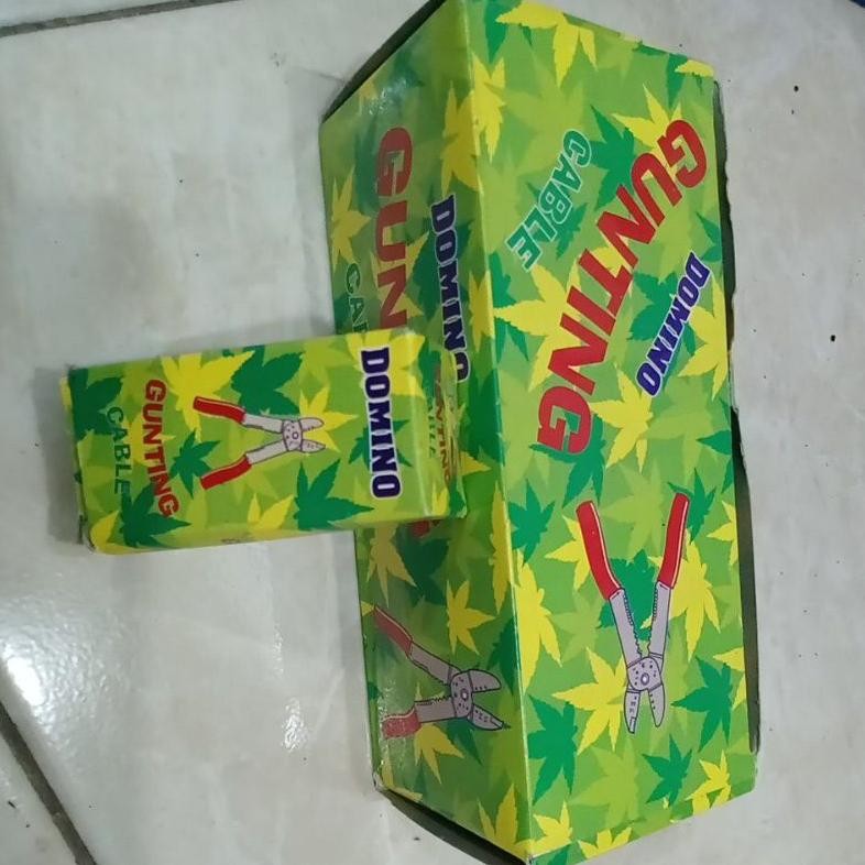 

Terlaris Domino Gunting Cabel Per Pack Isi 10