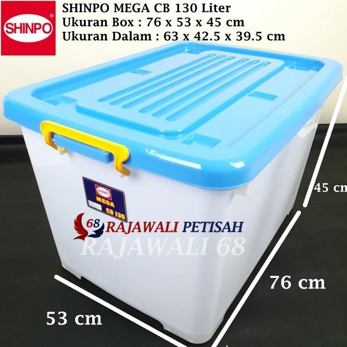Shinpo Mega Cb130 | Container Box | Box Container | Container Plastik