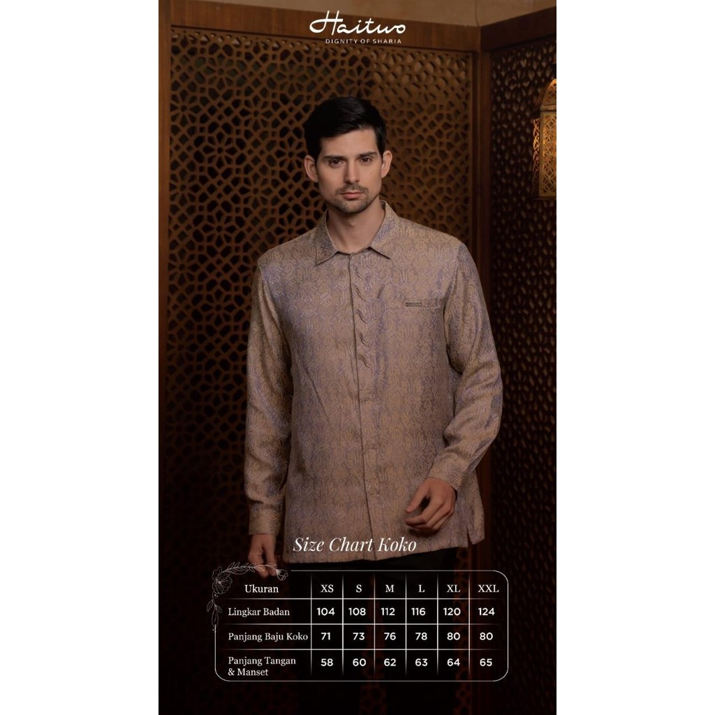 BAJU KOKO SARIMBIT HAITWO AL ANDALUS