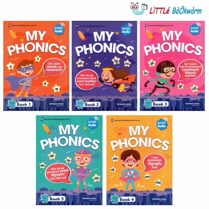 

TERBARU My Phonics Book 1-5 PROMO!
