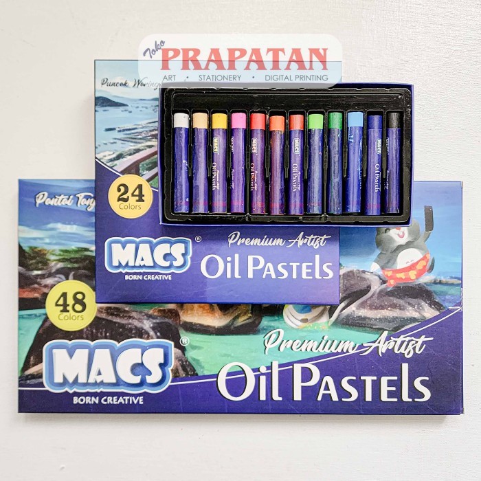 

Macs Premium Artists Oil Pastel | Crayon Minyak