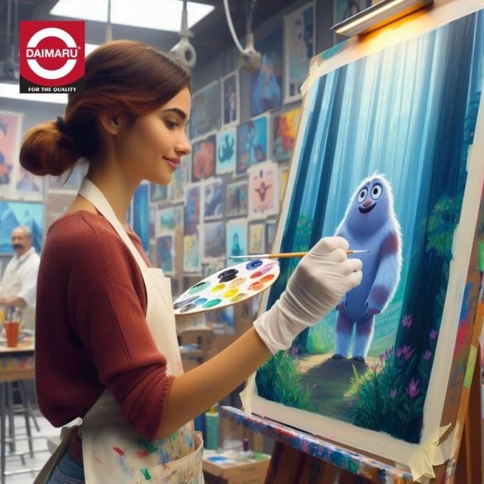 

Terlaris Daimaru Masking Tape Lakban Kertas 1 Inch 24Mm X 21M - 60 Pcs / Solasi Kertas Serbaguna Ready Stok