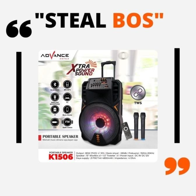 speaker aktif advance K 1506/ speaker meating advance K1506 Terlaris