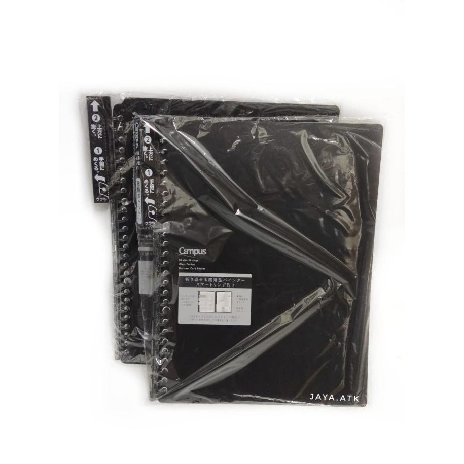 

Terlaris Binder Note B5 26 Ring Map Buku Ring Kokuyo Sp-701D Hitam Smart Ring Ready Stok