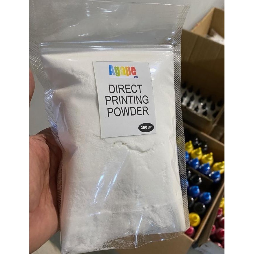 

BARU DTF BUBUK POWDER KRISTAL AGAPE UNTUK TRANSFER KE KAOS