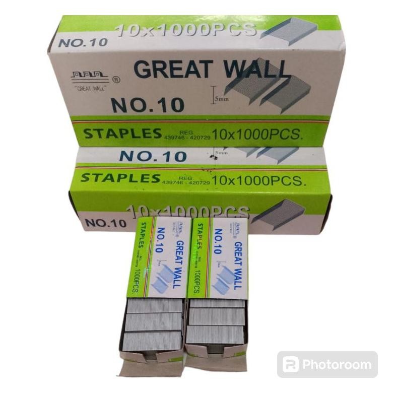 

Terlaris Isi Staples Great Wall No 10