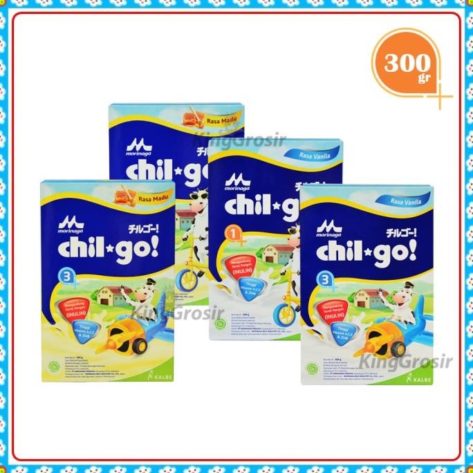 

BARU MORINAGA CHIL GO POWDER 1+ 3+ SUSU CHILGO BAYI CHIL-GO 300GR