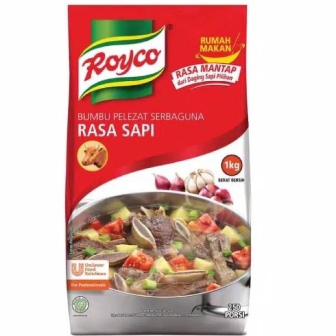 

BARU ROYCO SAPI 1 KG BUMBU PELEZAT SERBAGUNA KALDU BEEF POWDER