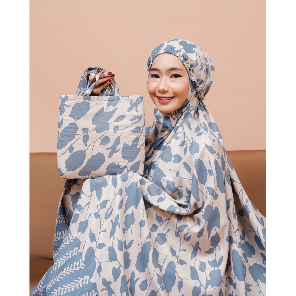 Mukena Atasan Bawahan Mukenna Terawih S M L Xl Xxl Rukoh Perempuan Onset Dewasa Dewasa Sholat 2In1 R
