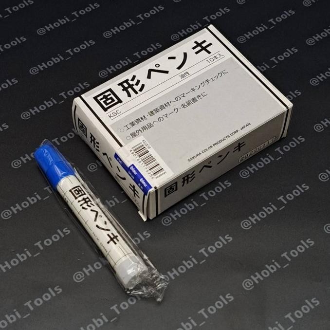 

SAKURA SOLID MARKER BLUE - SPIDOL BESI BIRU Termurah
