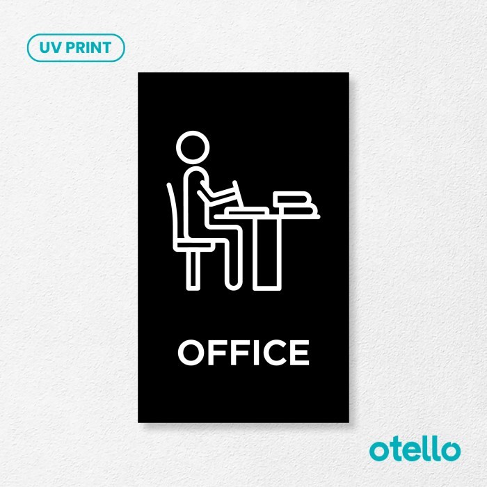 

Office Sign Board Akrilik Print Papan Petunjuk Signage Ruangan Kantor