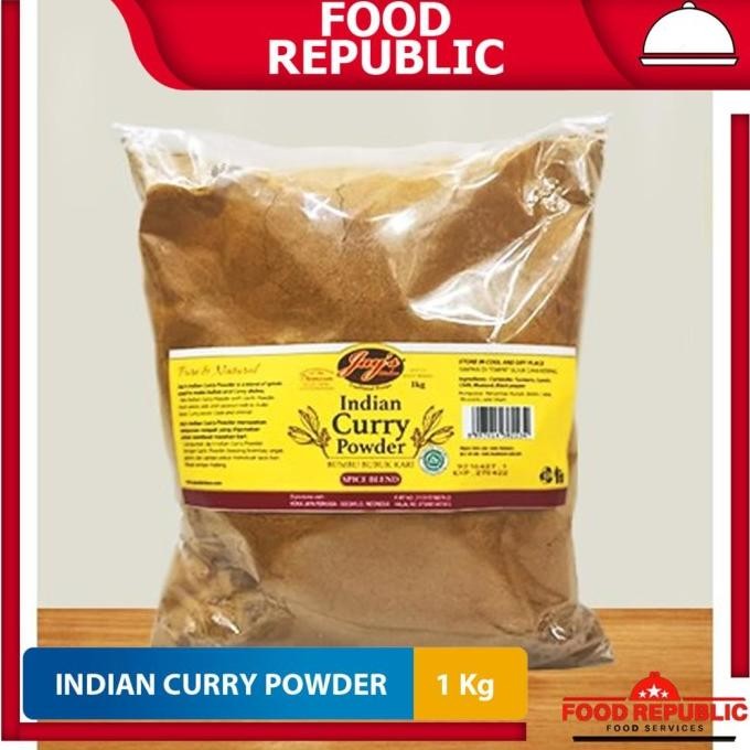 

BARU INDIAN CURRY POWDER / KARI BUBUK INDIA JAYS 1 KG HALAL ENAK PRAKTIS