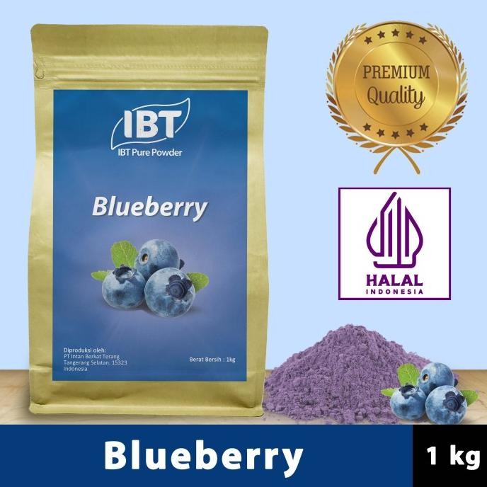 

BARU PURE BLUEBERRY POWDER ESSENCE MURNI BUBUK BLUBERI IMPORT MAKANAN KUE