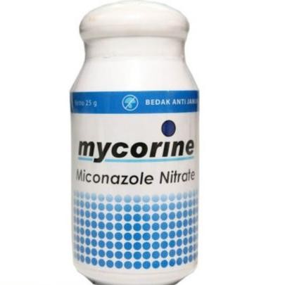 

BARU MYCORINE POWDER 25 GR - BEDAK GATAL JAMUR, PANU, KURAP, KUTU AIR