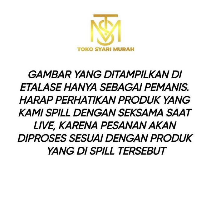 [ Kode C ] Gamis Dan Syari Berkualitas Sederhana Dan Elegan Muslimah By Nazla Syari Original