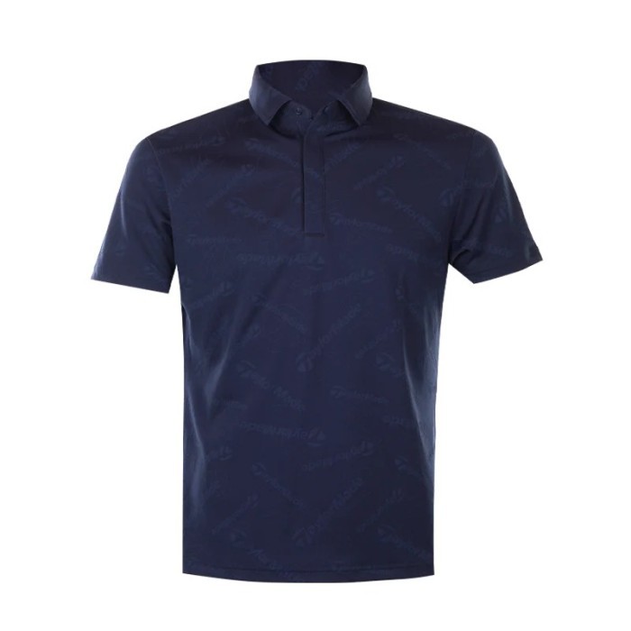 Polo shirt golf Man Taylormade Club Jacquard Polo Navy