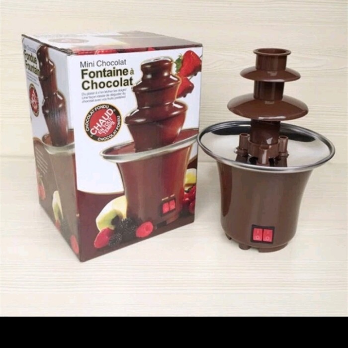 Chocolate Fondue Fountain / Mesin Mini Coklat Air Mancur
