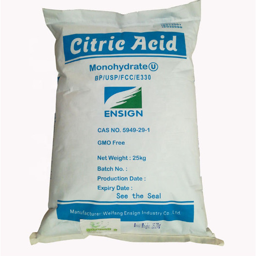 

Citric Acid Monohydrate 25kg