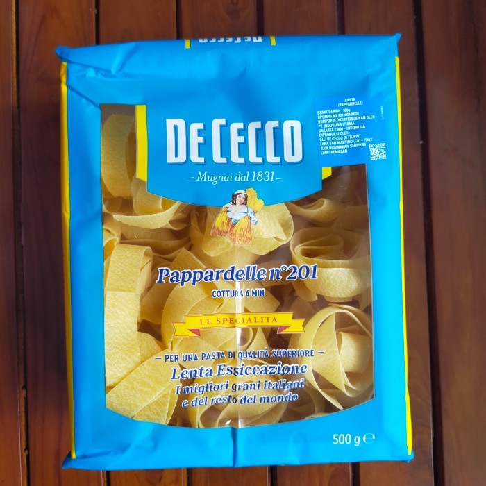 

dececco pappardelle parpadelle pasta 500gr