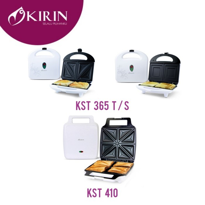Sandwich Toaster Kirin Kst 365 Panggangan Roti Kirin Kst365