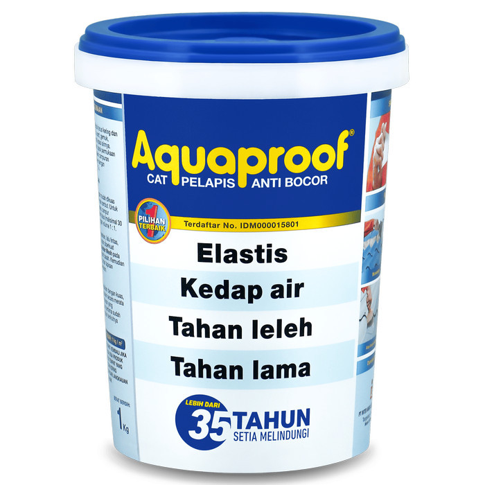 Cat Tembok Aquaproof 1Kg Dan 4Kg