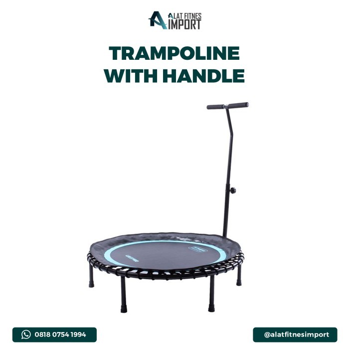 Livepro Trampoline Trampolin Dewasa Anak Max 150Kg Gym Fitness