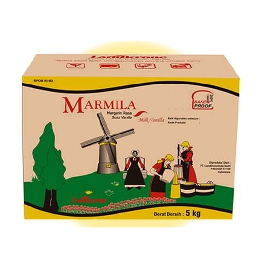 

Marmila Margarine Susu Vanilla 5kg