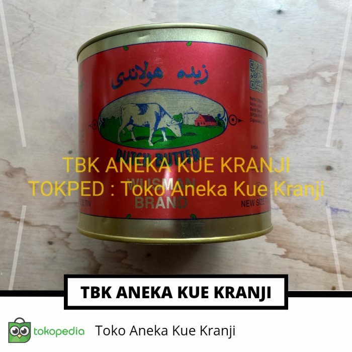 

wysman butter kaleng 2270 gram x 6 kaleng / dus OJEK