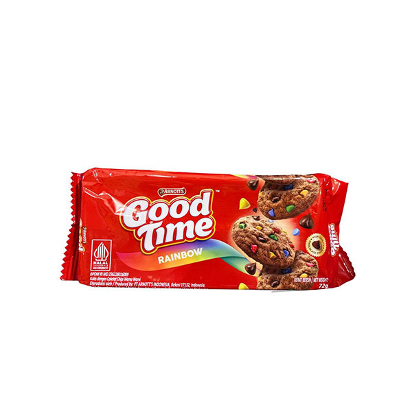 

GOOD TIME RAINBOW COOKIES 72 GR