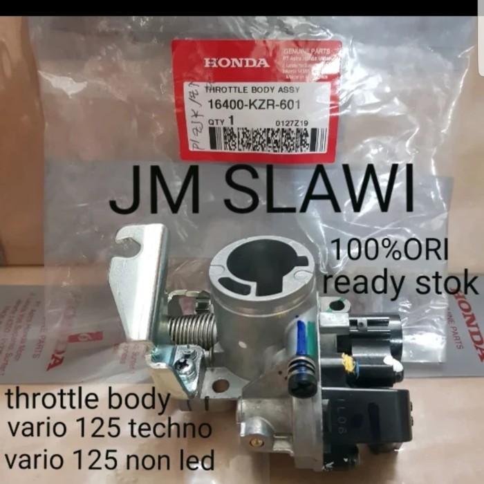 Throttle Body Vario 125 Lama Atau Non Led Ori Ahm Barang Langka