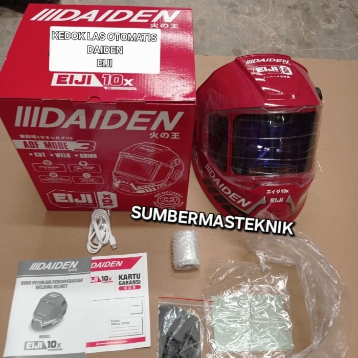 PROMO KEDOK LAS OTOMATIS DAIDEN SHOJI 8000 TOPENG LAS HELMET AUTODARK DAIDEN